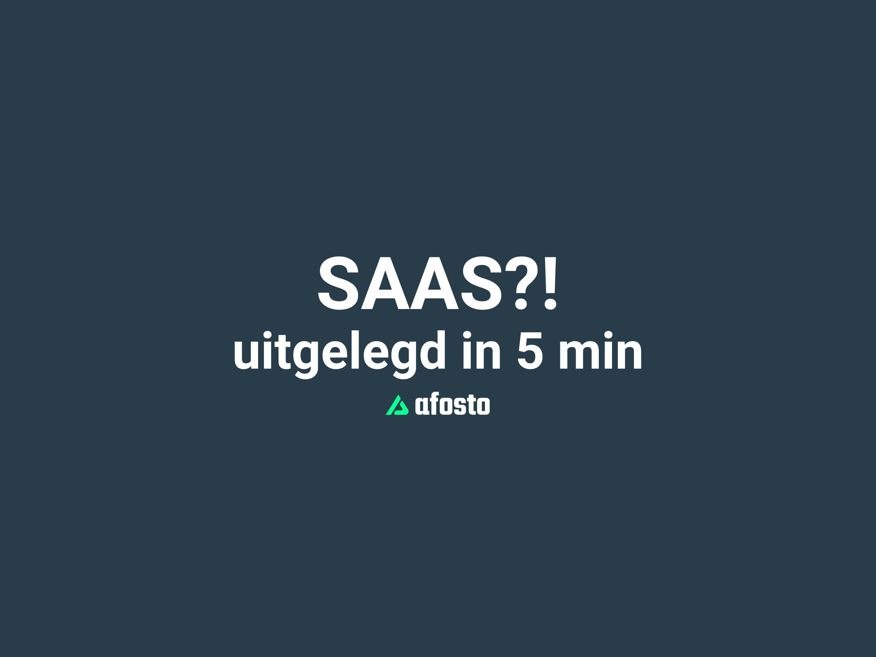 Saas explained in 5 minutes