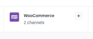 Adding a woocommerce channel