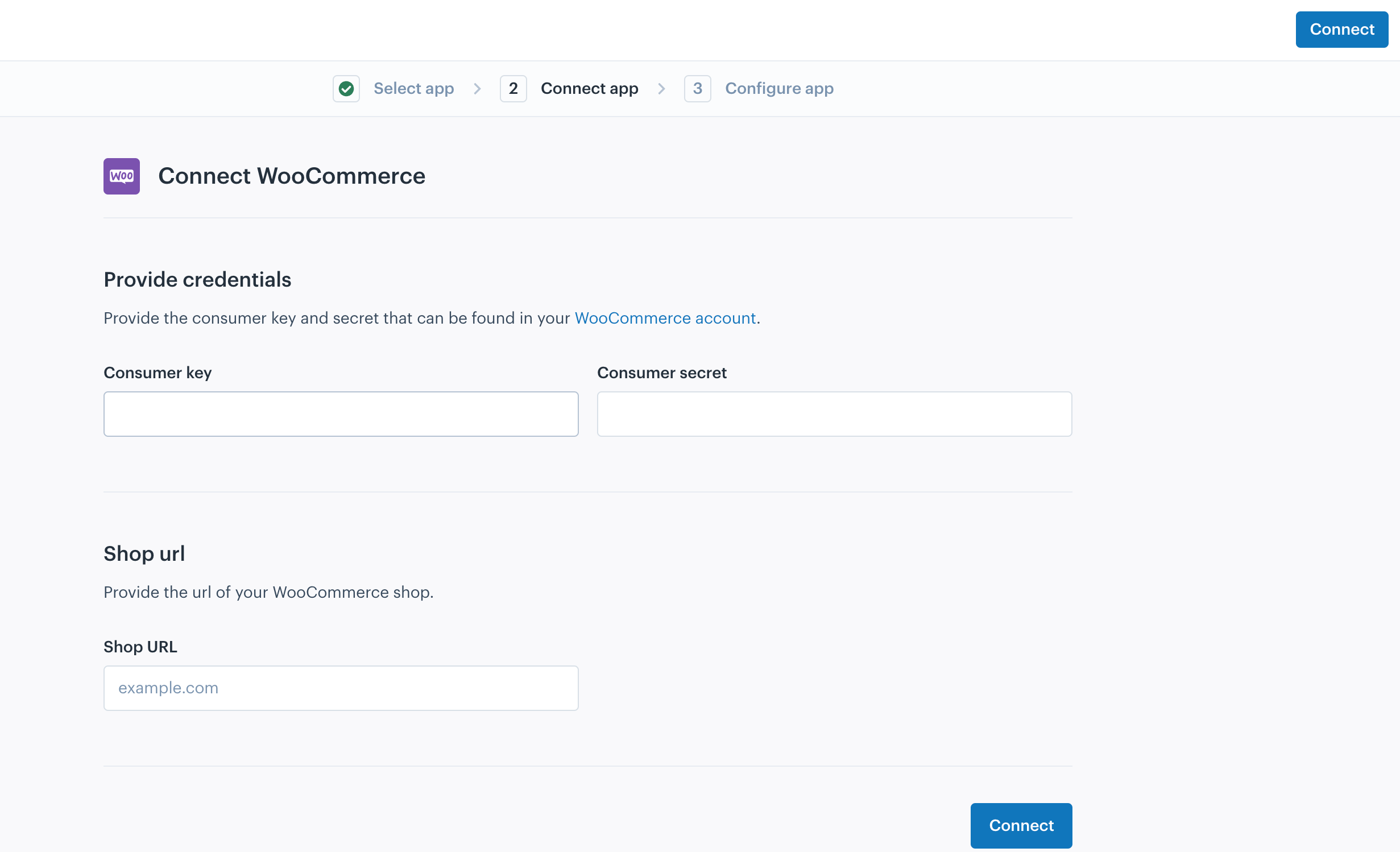 connect Woocommerce to Afosto