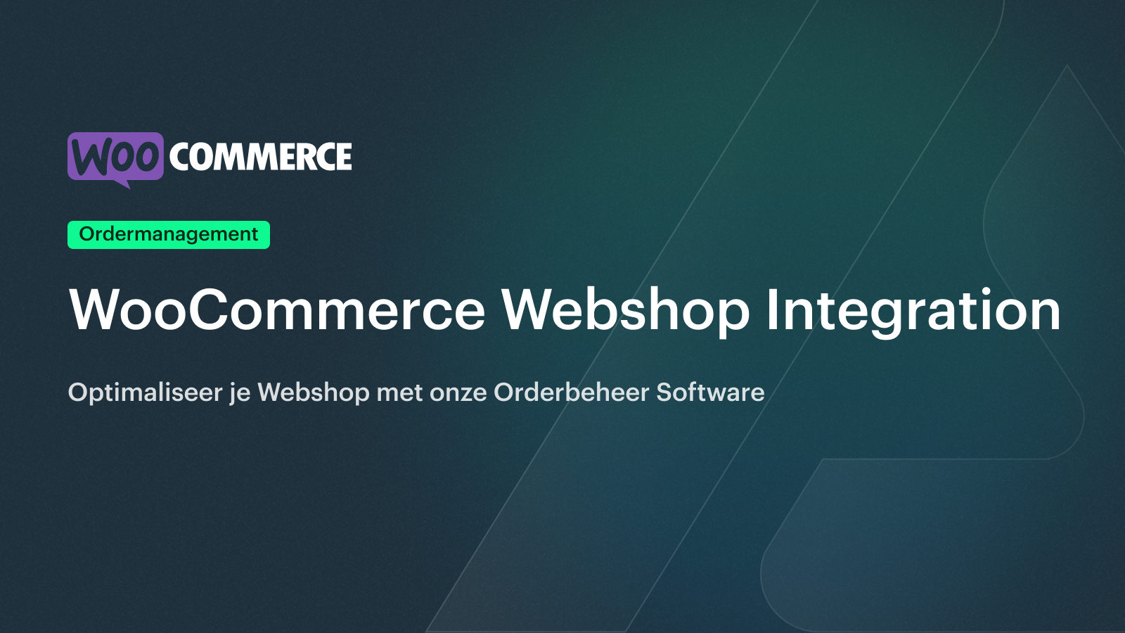 Woocommerce Webshop Integration | Blog Banner Afosto