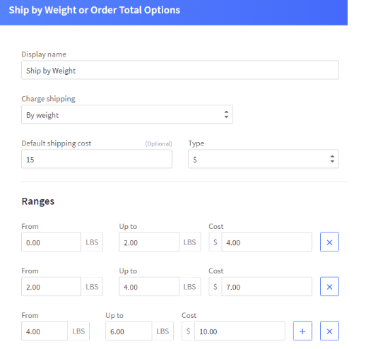 Adjustable shipping costs | Bigcommerce | Afosto Blog