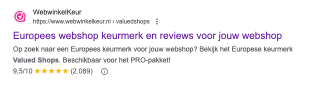 Afbeelding over internationaal keurmerk