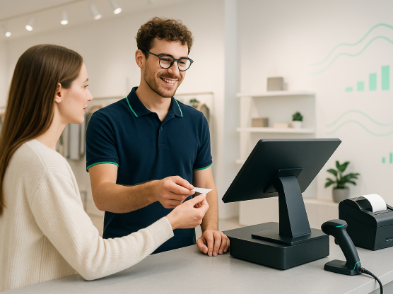 afbeelding van retail checkout