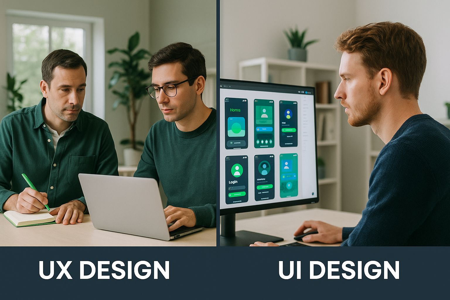 Afbeelding verschil UX/UI design