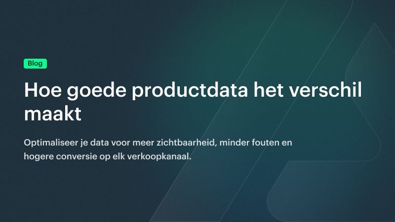 Banner productdata