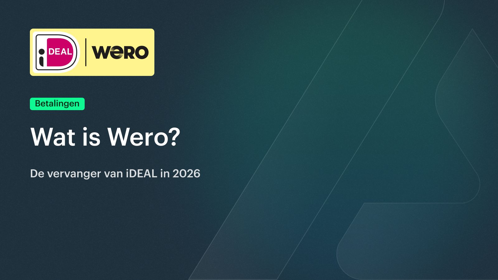 Wat is Wero | Blog Banner
