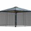 Palram - Canopia Gazebo Palermo 4300 Netten Set Grijs*