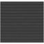 WoodAcademy Fichten Wände 300 cm - Schwarz (151300)*