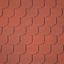 Interflex shingles voor barrelsauna - rood*