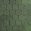 Interflex beverstaart shingles 3m² - groen*