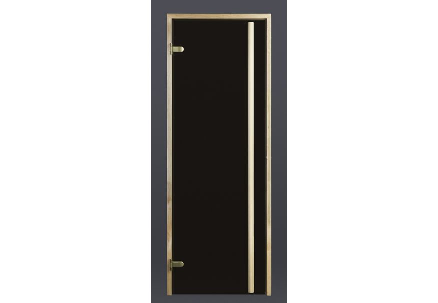 Ilogreen Saunatür Exclusive 69x199 cm, bronze 8 mm Foto von Ilogreen Saunatür Exclusive 69x199 cm, bronze 8 mm