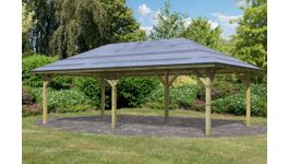 Karibu 68846 Prieel Kirn 3 - Hogedruk geïmpregneerd Foto van Karibu 68846 Prieel Kirn 3 - Hogedruk geïmpregneerd