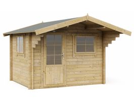 Foto von Interflex Blockhütte 3026 - Imprägniert