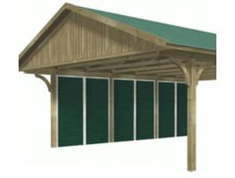 Foto von Karibu Seitenwand 180x200 cm*