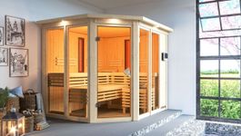 Karibu 6695 Ava binnensauna Foto van Karibu 6695 Ava binnensauna