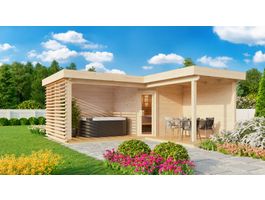 Azalp Buitensauna Roy Foto van Azalp Buitensauna Roy