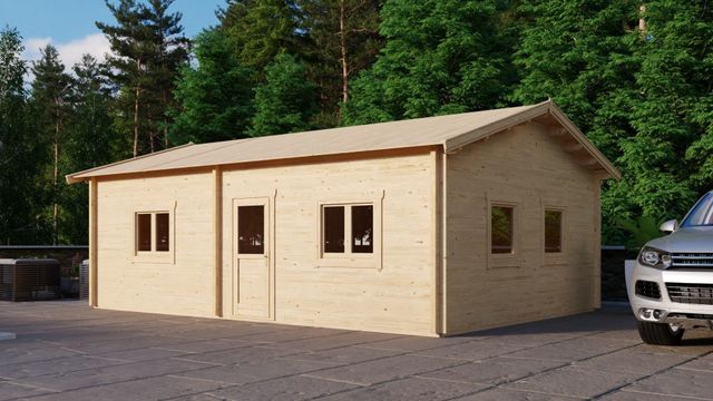 Foto der Azalp Chalet Bart mit Dachboden 550x800 cm - 95 mm