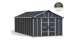 Palram – Canopia Yukon Kunststoff Gartenhaus Foto von Palram – Canopia Yukon Kunststoff Gartenhaus