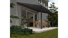Palram - Canopia Olympia Aluminium Veranda grijs Foto van Palram - Canopia Olympia Aluminium Veranda grijs