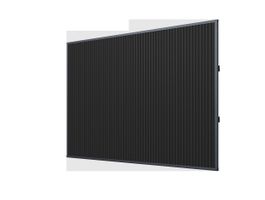 Foto van Porchenzo WPC design wand 360 cm - antraciet