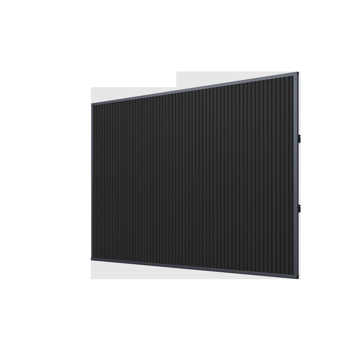 Porchenzo WPC design wand 360 cm - antraciet