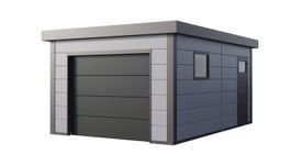 Foto van Telluria 3654G metalen garage