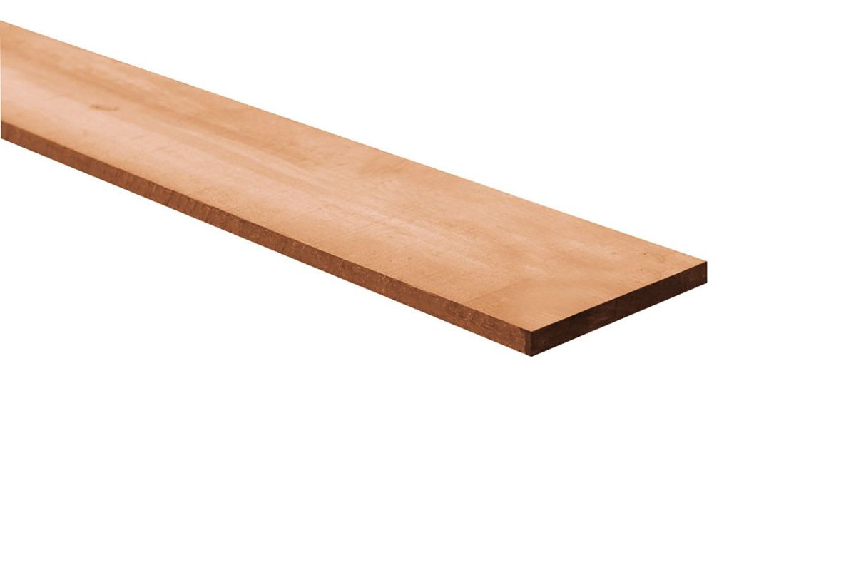 Azalp Azobe Plank Fijnbezaagd 30 x 200 mm