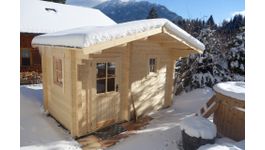 Azalp Saunahaus Mokki 386x250 cm Foto von Azalp Saunahaus Mokki 386x250 cm