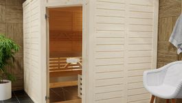 Foto von Azalp Eck-Massive Sauna Genio