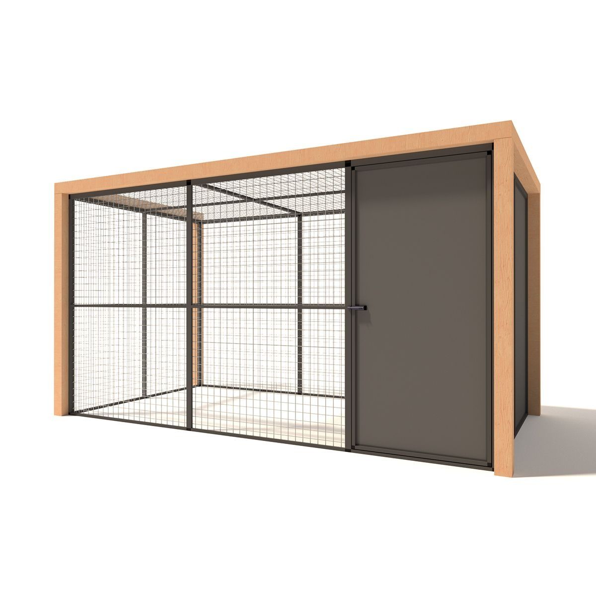 Glorenza aluminium kippenren Noor met sluis