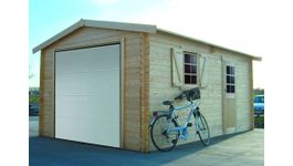 Solid S8946 Houten Garage Foto van Solid S8946 Houten Garage