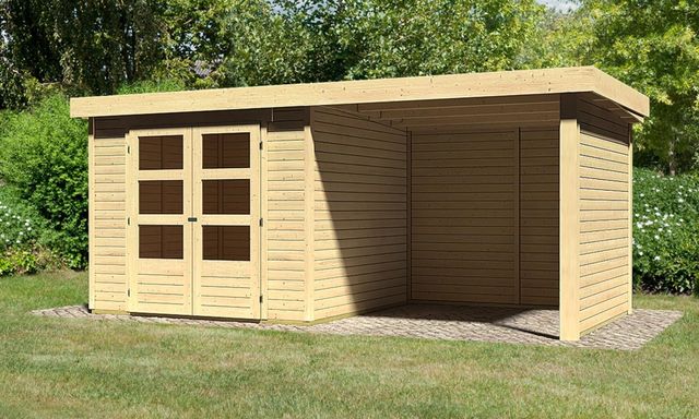 Karibu 77719 Askola 3.5 tuinhuis met overkapping