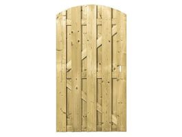 Foto van Azalp enkele deur getoogd met slotgat