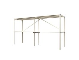 Royal Well kweektafel vrijstaand wit Foto van Royal Well kweektafel vrijstaand wit