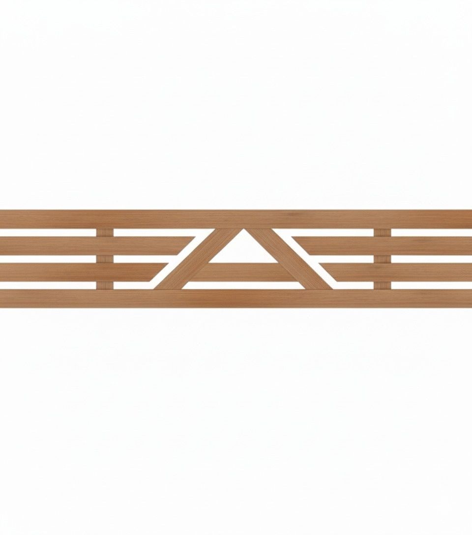 Rugleuning Luxus - elzenhout