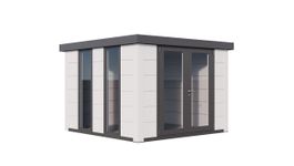 Foto van Telluria Luminato 3030 metalen tuinkantoor