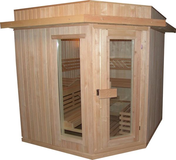 Azalp Dakrand voor sauna Classic elzen/espen*