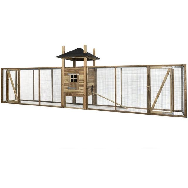 Voldux konijnenhok hooiberg Fien XXL