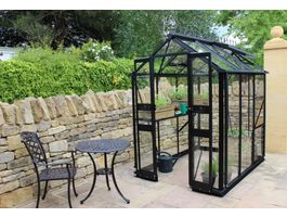 Foto van Royal Well Birdlip 46 - zwart gecoat - veiligheidsglas 3mm