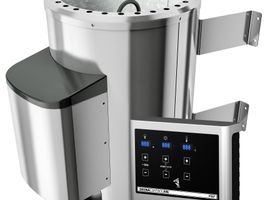 Karibu Saunaofen 3.6 kW plug and play mit Easy Steuergerät Foto von Karibu Saunaofen 3.6 kW plug and play mit Easy Steuergerät