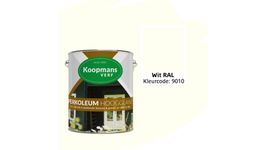 Koopmans Perkoleum - Weiß RAL 9010 - 2.5L Hochglanz Foto von