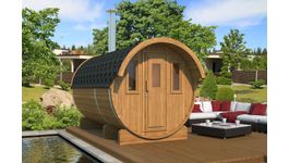 Foto von Interflex barrelsauna 3.3 - thermowood
