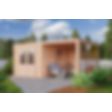 Foto von WoodAcademy Gartenhaus mit Überdachung Seleniet Excellent 580x400 cm