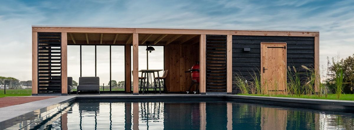 Trendhout buitenverblijf Palermo XXL