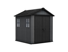 Keter Newton Plus 757 Kunststof Tuinhuis Foto van Keter Newton Plus 757 Kunststof Tuinhuis