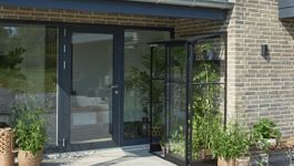 Royal Well Qube Lean-to 24 Muurkas zwart Foto van Royal Well Qube Lean-to 24 Muurkas zwart