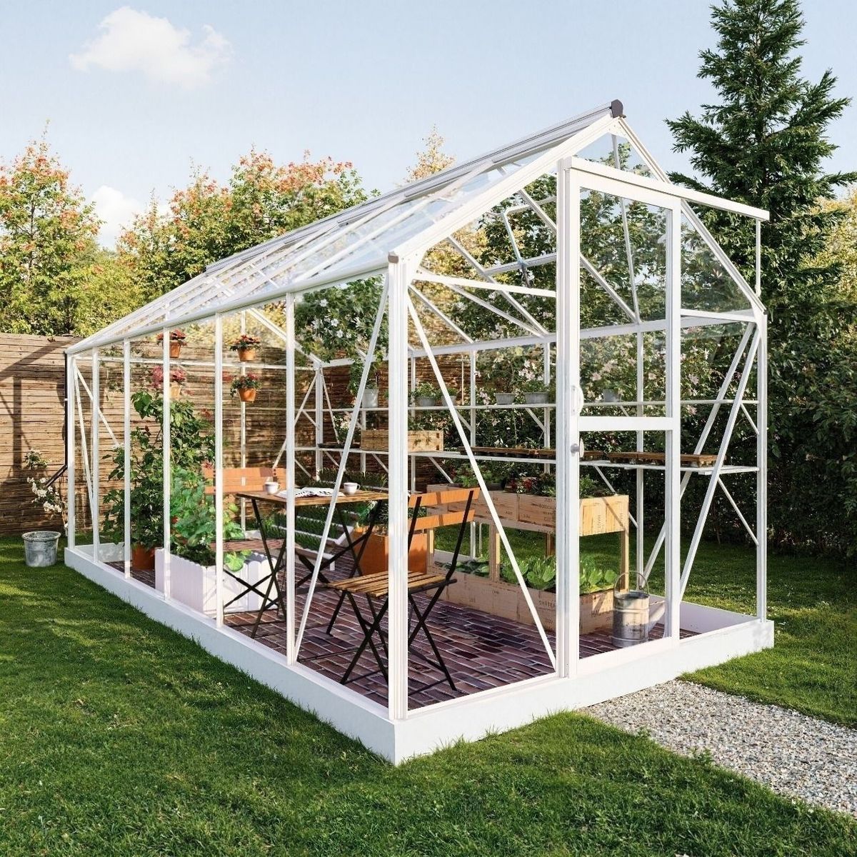 Royal Well Mary IV Tuinkas wit