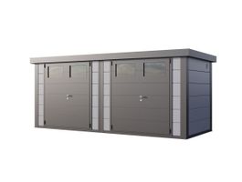 Telluria Eleganto DUO 2721 metalen tuinhuis Foto van Telluria Eleganto DUO 2721 metalen tuinhuis