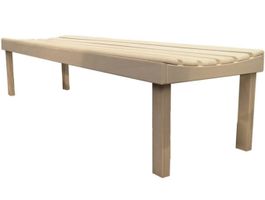 Azalp Saunabank vrijstaand - ergonomisch - Lumen 70 cm breed Foto van Azalp Saunabank vrijstaand - ergonomisch - Lumen 70 cm breed