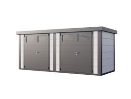 Telluria Eleganto DUO 2721 metalen tuinhuis Foto van Telluria Eleganto DUO 2721 metalen tuinhuis